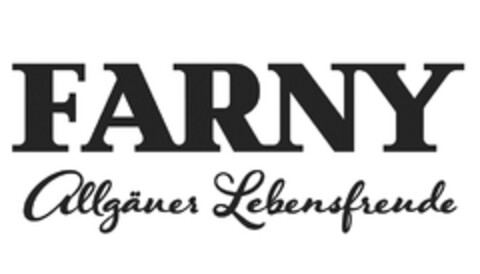 FARNY Allgäuer Lebensfreude Logo (DPMA, 24.01.2018)