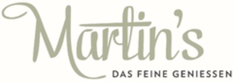 Martin's DAS FEINE GENIESSEN Logo (DPMA, 01/03/2019)