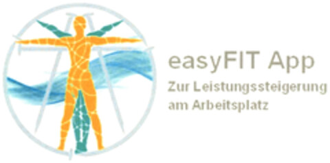 easyFIT App Zur Leistungssteigerung am Arbeitsplatz Logo (DPMA, 01.10.2021)