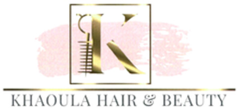 KHAOULA HAIR & BEAUTY Logo (DPMA, 05.03.2022)