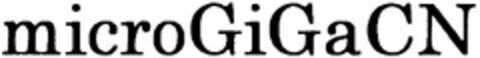 microGiGaCN Logo (DPMA, 28.07.2003)