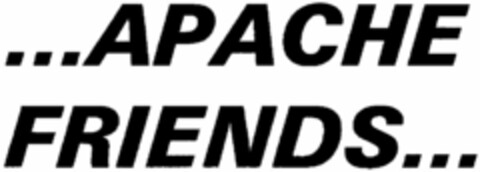 ...APACHE FRIENDS... Logo (DPMA, 10/28/2003)