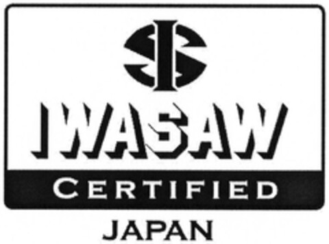 IWASAW CERTIFIED JAPAN Logo (DPMA, 05.09.2006)