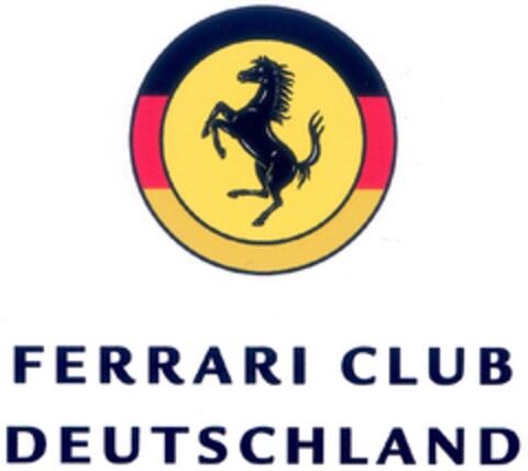 FERRARI CLUB DEUTSCHLAND Logo (DPMA, 02/09/2007)