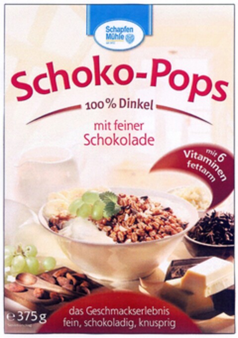 Schoko-Pops Logo (DPMA, 14.02.2007)