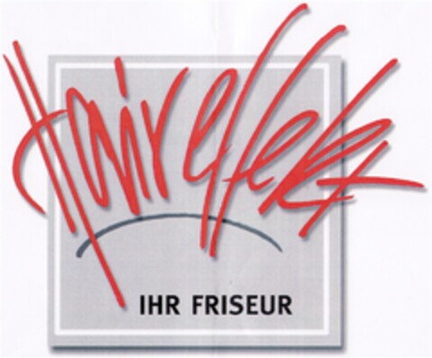 Hair effekt IHR FRISEUR Logo (DPMA, 10/15/2007)