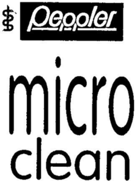 Peppler micro clean Logo (DPMA, 24.11.1994)