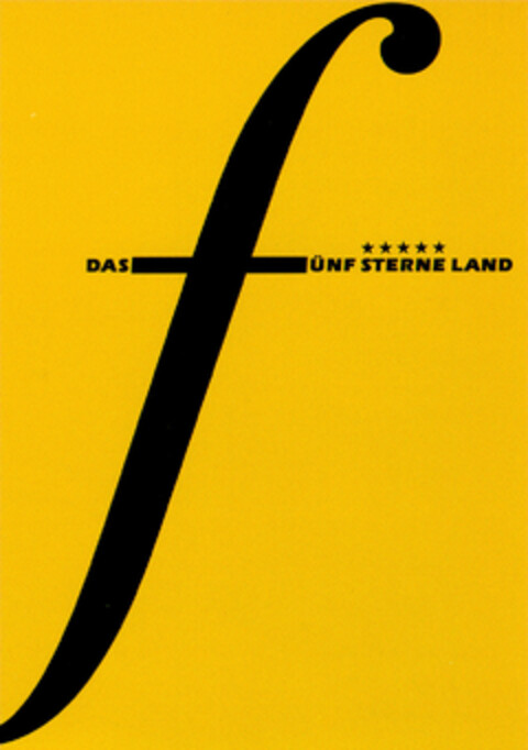DAS FÜNF STERNE LAND Logo (DPMA, 12.05.1995)
