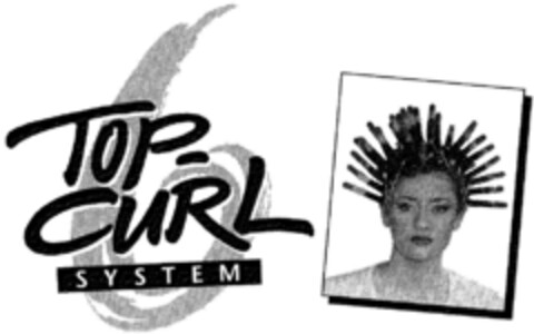 TOP-CURL SYSTEM Logo (DPMA, 09.09.1995)