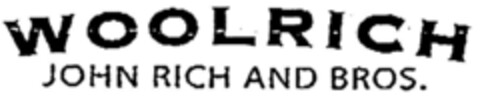 WOOLRICH JOHN RICH AND BROS. Logo (DPMA, 04.05.1998)