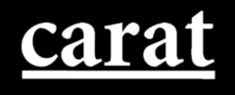 carat Logo (DPMA, 06/13/1998)