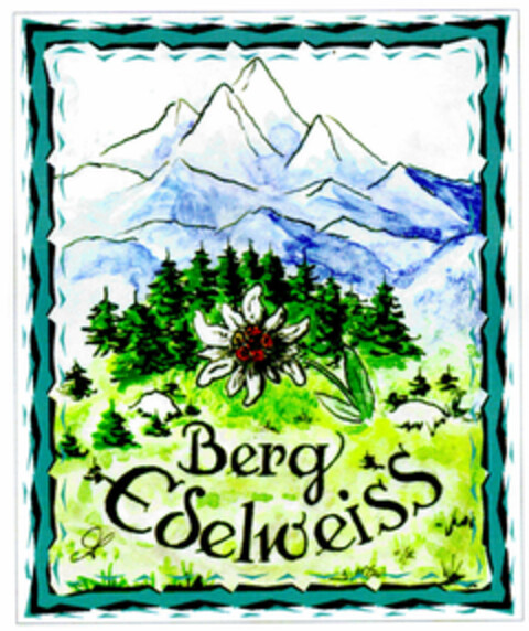 Berg Edelweiss Logo (DPMA, 03/01/1999)