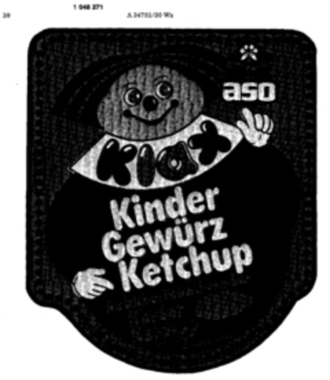 Klax Kinder Gewürz Ketchup Logo (DPMA, 23.07.1981)
