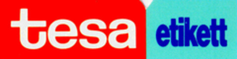 tesa etikett Logo (DPMA, 22.10.1986)