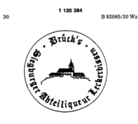 Brück`s Siegburger Logo (DPMA, 06/27/1987)