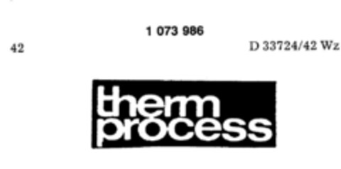 therm process Logo (DPMA, 02.04.1979)