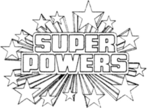 SUPER POWERS Logo (DPMA, 24.04.1985)