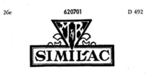 M&R SIMILAC Logo (DPMA, 24.02.1950)