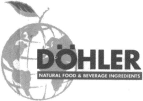 DÖHLER NATURAL FOOD & BEVERAGE INGREDIENTS Logo (DPMA, 11.12.1993)