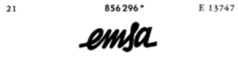 emsa Logo (DPMA, 07.10.1968)