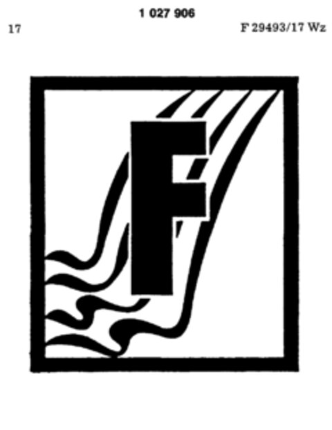 F Logo (DPMA, 29.11.1979)