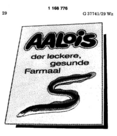 AALois der leckere, gesunde Farmaal Logo (DPMA, 02/12/1990)