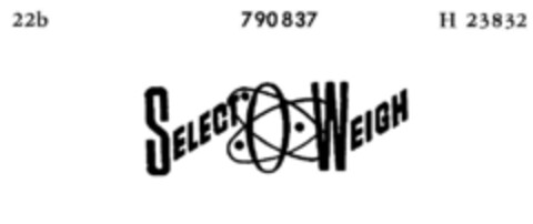 SELECT O WEIGH Logo (DPMA, 24.09.1963)