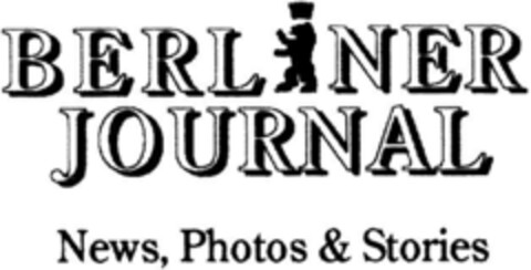 BERLINER JOURNAL News, Photos & Stories Logo (DPMA, 20.02.1992)