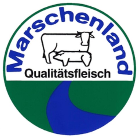 Marschenland Qualitätsfleisch Logo (DPMA, 07/31/1993)