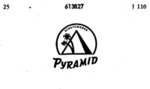 PYRAMID Logo (DPMA, 09.03.1950)