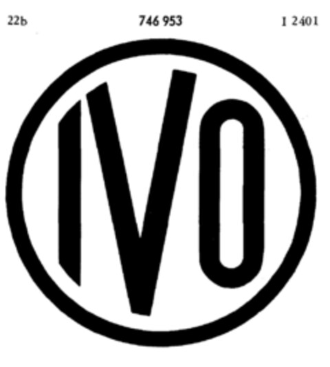 IVO Logo (DPMA, 20.01.1960)