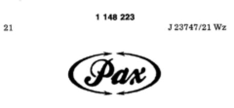 Pax Logo (DPMA, 03/04/1989)