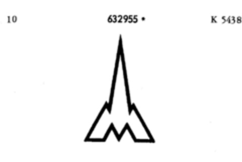 632955 Logo (DPMA, 22.11.1952)