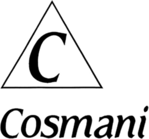 Cosmani Logo (DPMA, 25.02.1993)