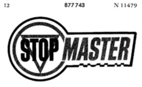 STOP MASTER Logo (DPMA, 27.03.1969)