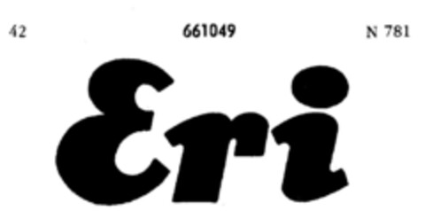 Eri Logo (DPMA, 11/24/1950)