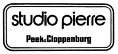 studio pierre Logo (DPMA, 05.03.1991)