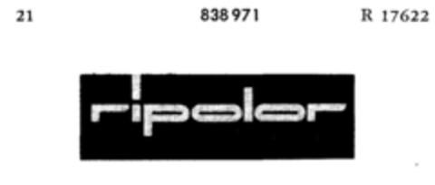 ripolor Logo (DPMA, 26.07.1963)