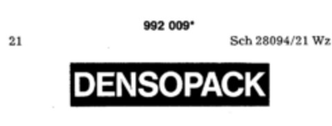 DENSOPACK Logo (DPMA, 08/22/1979)