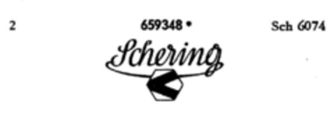 Schering Logo (DPMA, 04/28/1954)