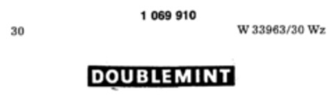 DOUBLEMINT Logo (DPMA, 05.03.1984)