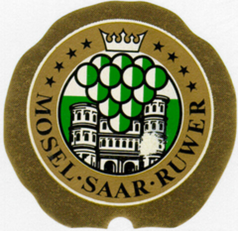 MOSEL SAAR RUWER Logo (DPMA, 03/19/1985)