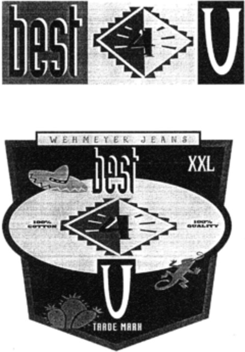 BEST FOUR YOU Logo (DPMA, 25.11.1993)