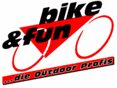 bike & fun ...die Outdoor Profis Logo (DPMA, 01/17/2001)