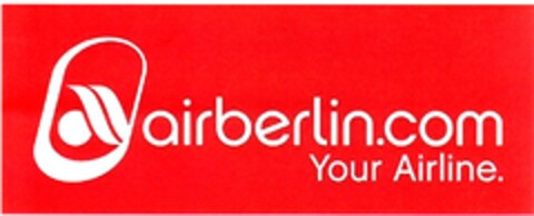 airberlin.com Your Airline. Logo (DPMA, 15.02.2008)