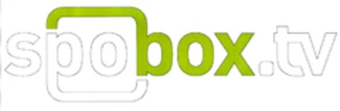 spobox.tv Logo (DPMA, 19.03.2009)