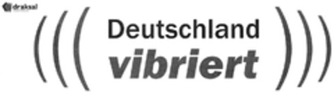 Deutschland vibriert draksal Fachverlag Logo (DPMA, 29.06.2011)