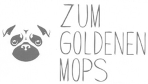 ZUM GOLDENEN MOPS Logo (DPMA, 06.03.2014)