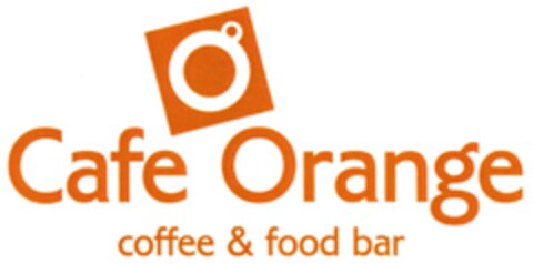 Cafe Orange coffee & food bar Logo (DPMA, 10/28/2014)