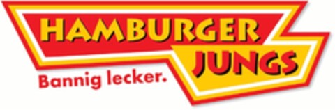 HAMBURGER JUNGS Bannig lecker. Logo (DPMA, 17.05.2016)